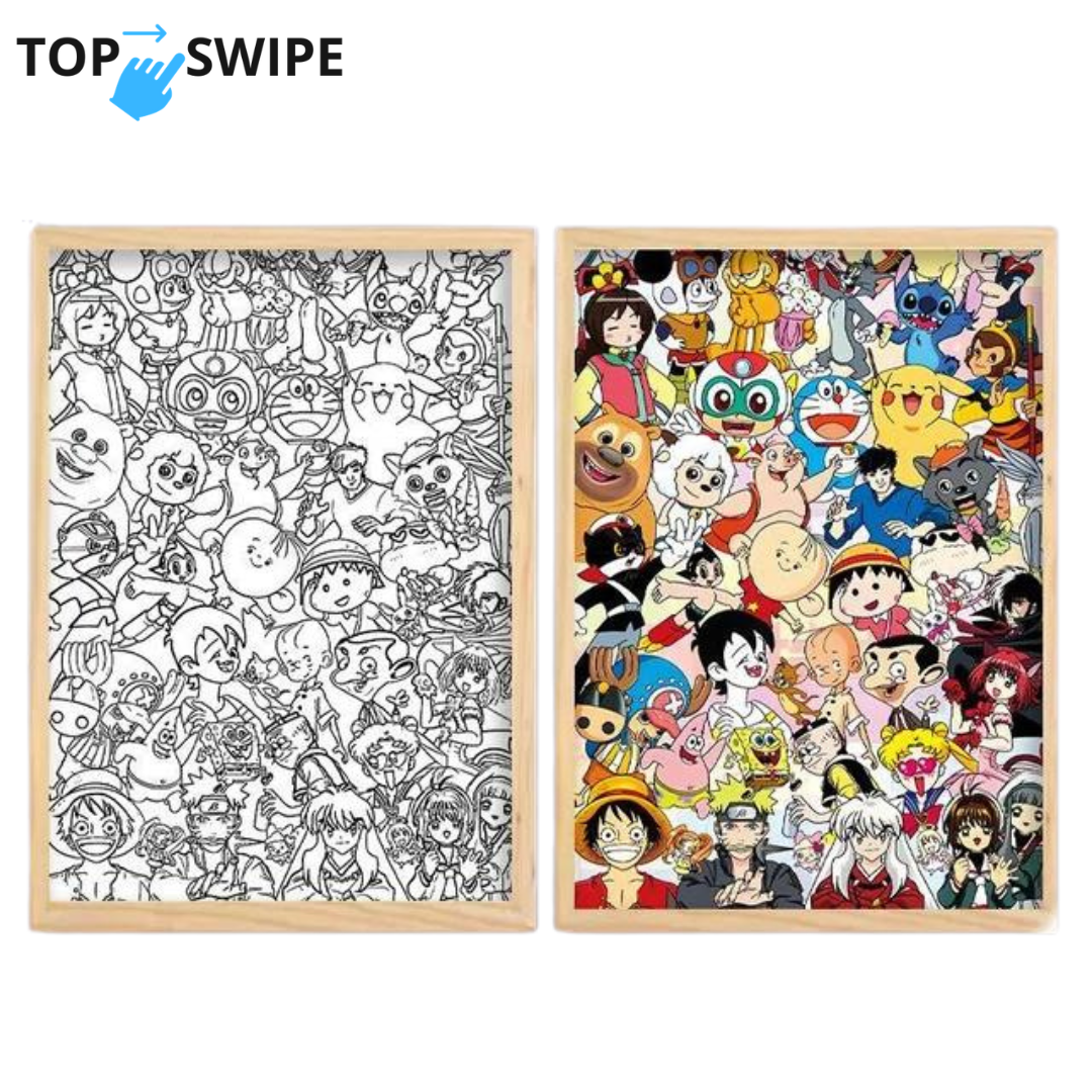 Topswipe | Lichtende Anime Frame