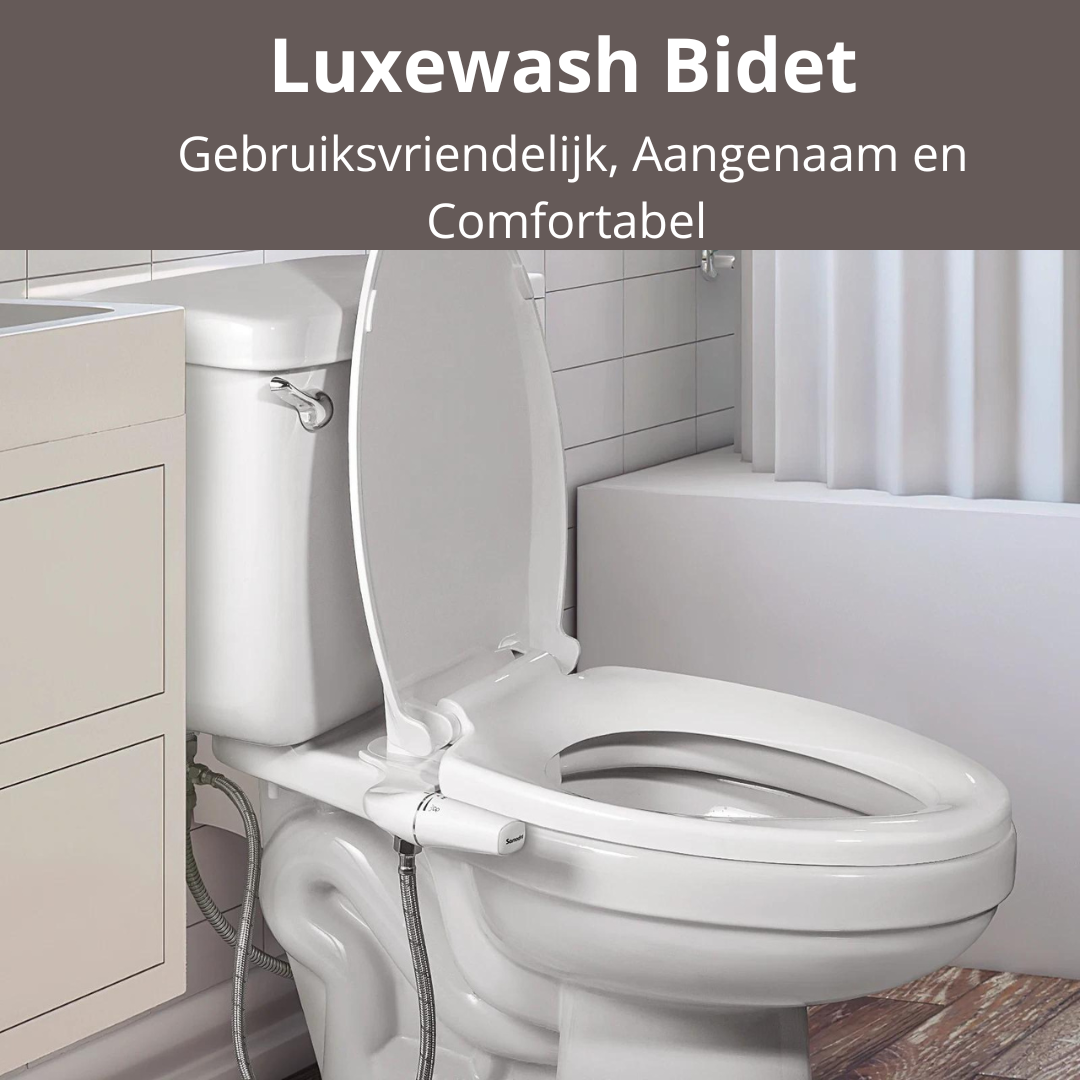 Luxewash - Maakt Je Billen Weer Schoon Als Ongebruikt