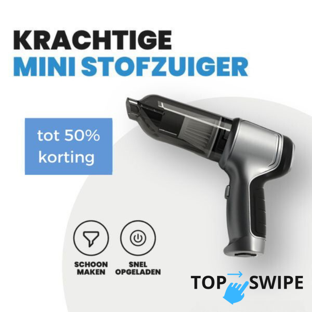 ZuigMaster - Maakt Je Omgeving Schoon In Een Korte Tijd!